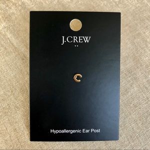 *3/$12*💗NWT J.Crew “C” initial ear post